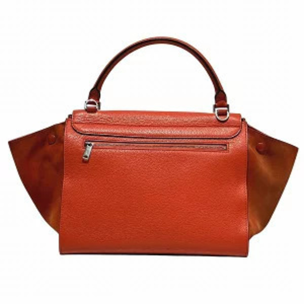 Celine Bag Trapeze Red Shoulder Handbag Red